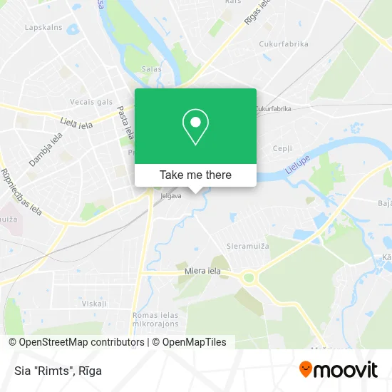 Sia "Rimts" map