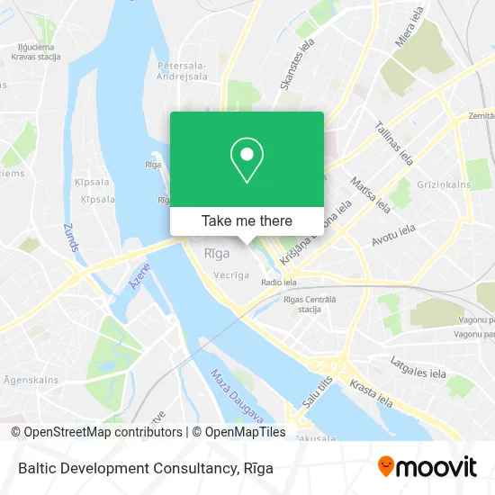 Baltic Development Consultancy map