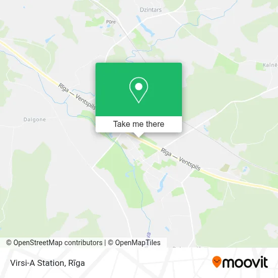 Virsi-A Station map