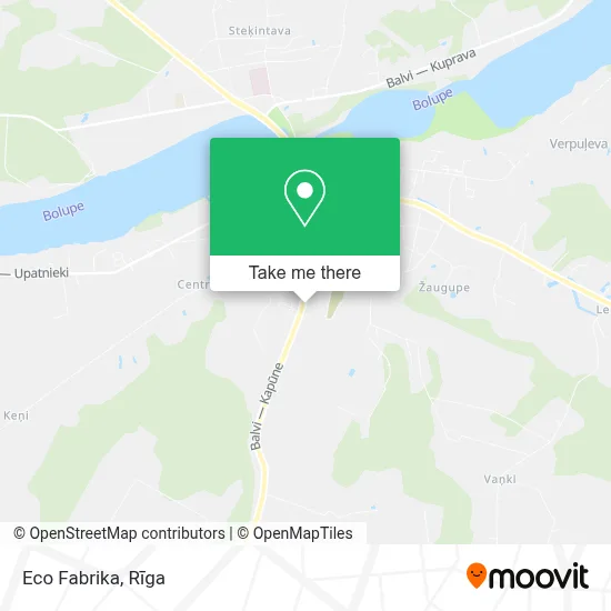 Eco Fabrika map