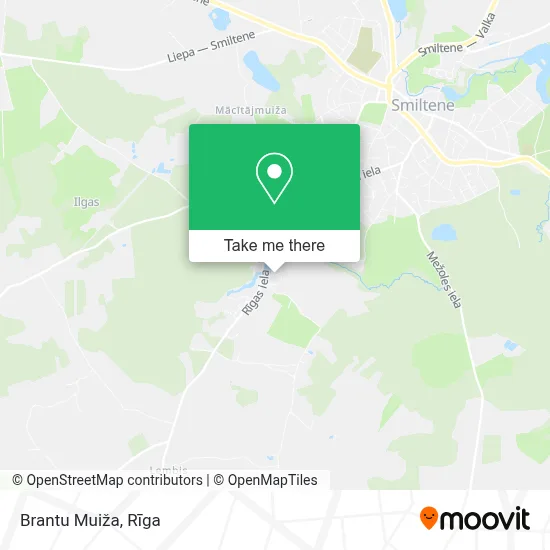 Brantu Muiža map