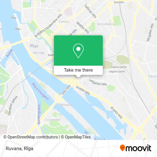 Ruvana map