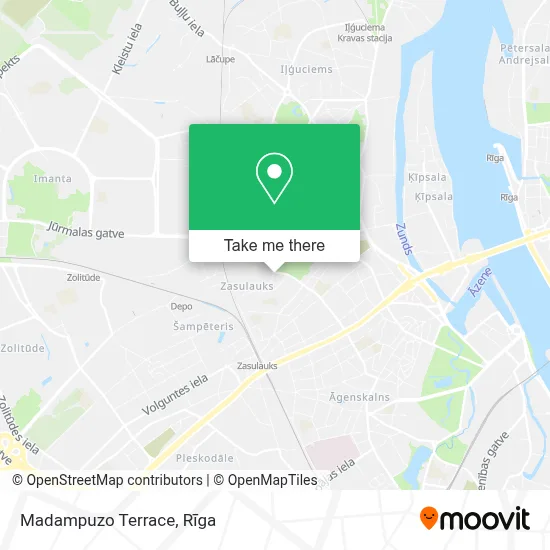 Madampuzo Terrace map