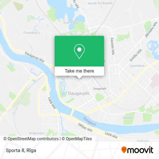 Sporta 8 map