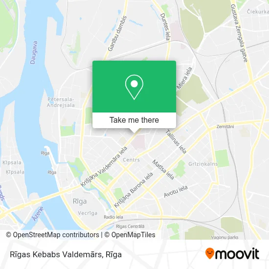 Rīgas Kebabs Valdemārs map