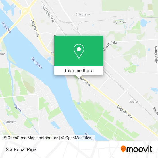 Sia Repa map