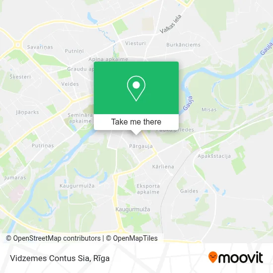 Vidzemes Contus Sia map