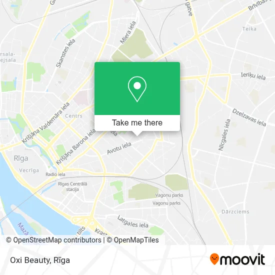 Oxi Beauty map