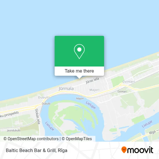 Baltic Beach Bar & Grill map