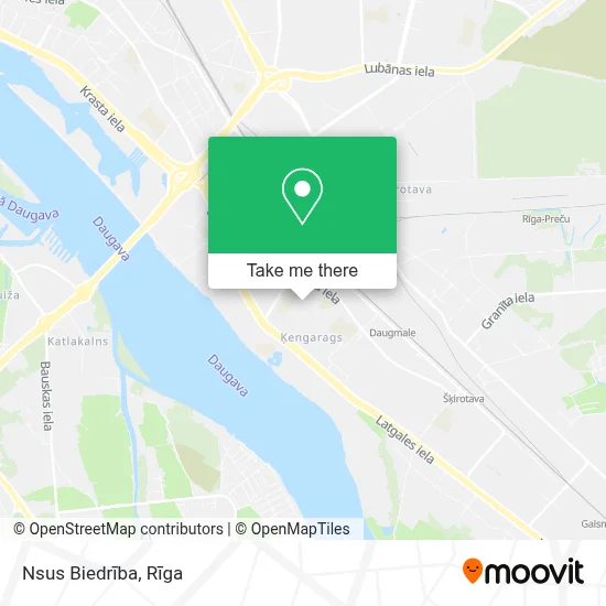 Nsus Biedrība map