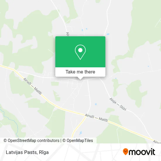 Latvijas Pasts map