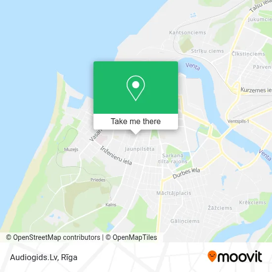 Audiogids.Lv map