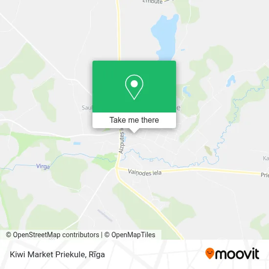 Kiwi Market Priekule map