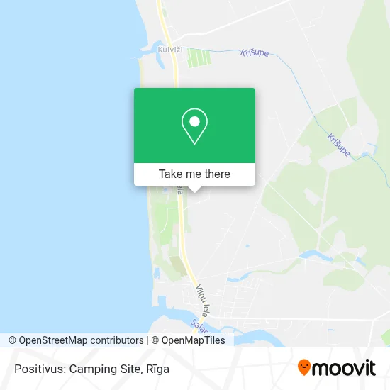 Positivus: Camping Site map
