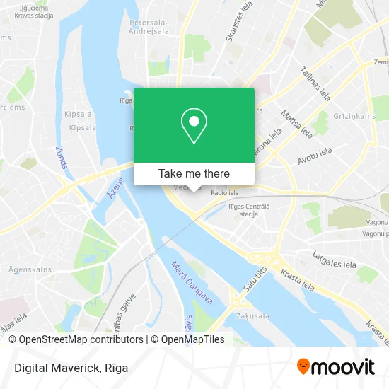 Digital Maverick map