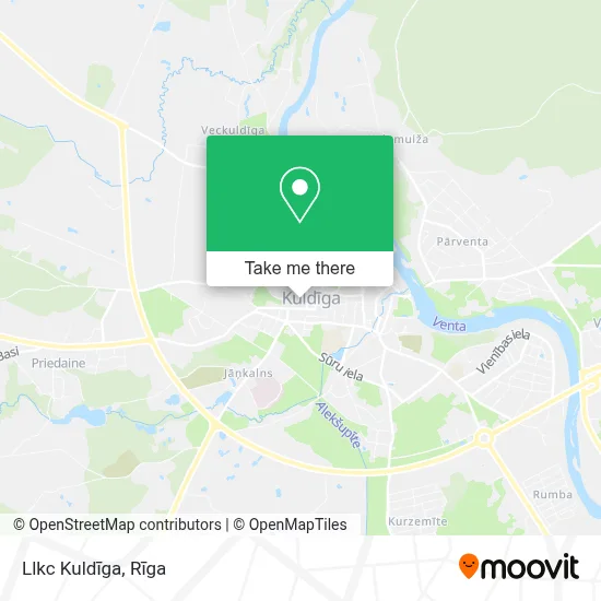 Llkc Kuldīga map
