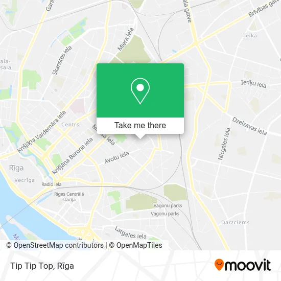Tip Tip Top map
