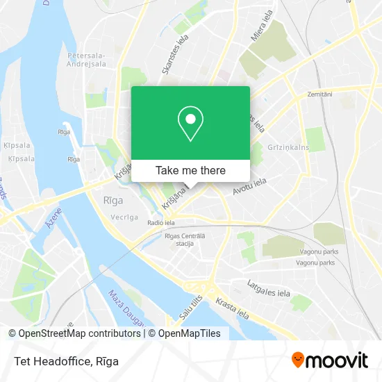 Tet Headoffice map