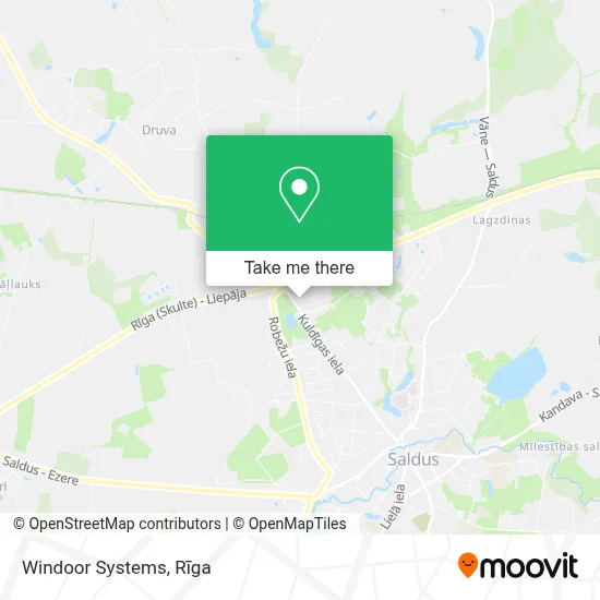 Windoor Systems map