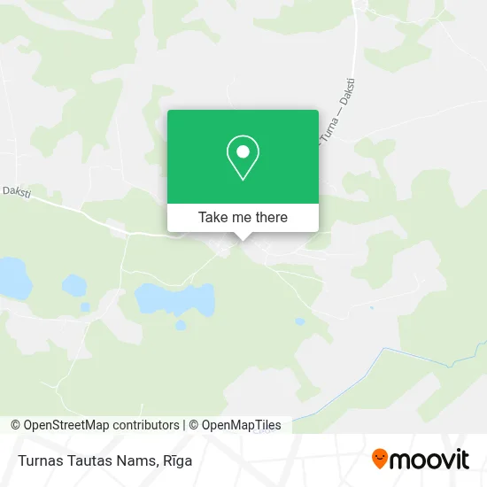 Turnas Tautas Nams map