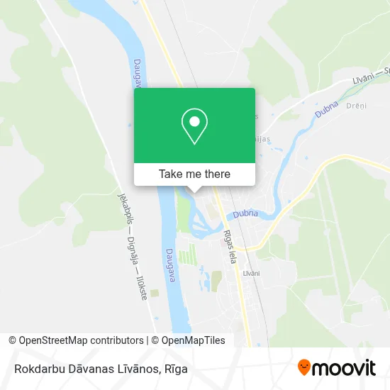 Rokdarbu Dāvanas Līvānos map
