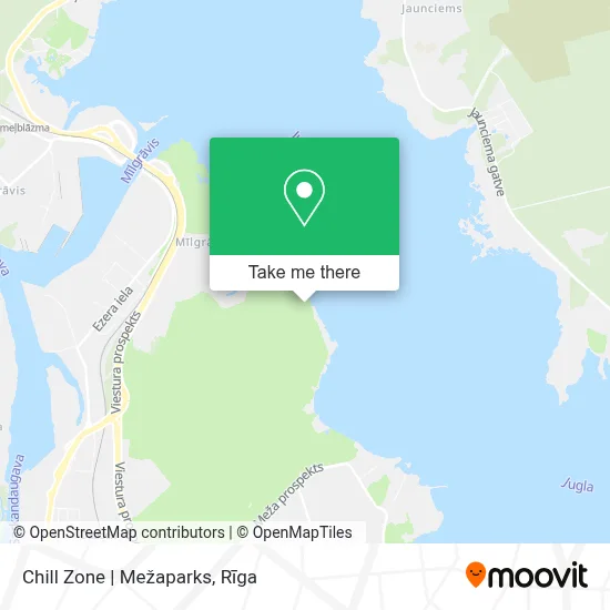 Chill Zone | Mežaparks map