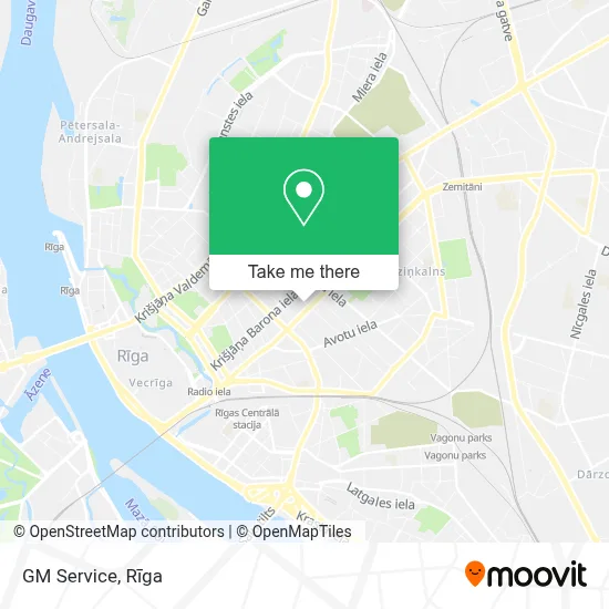 Gm Service map