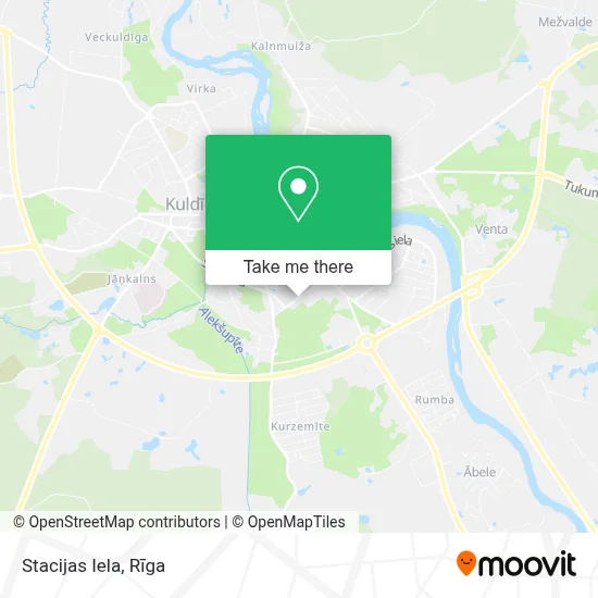 Stacijas Iela map