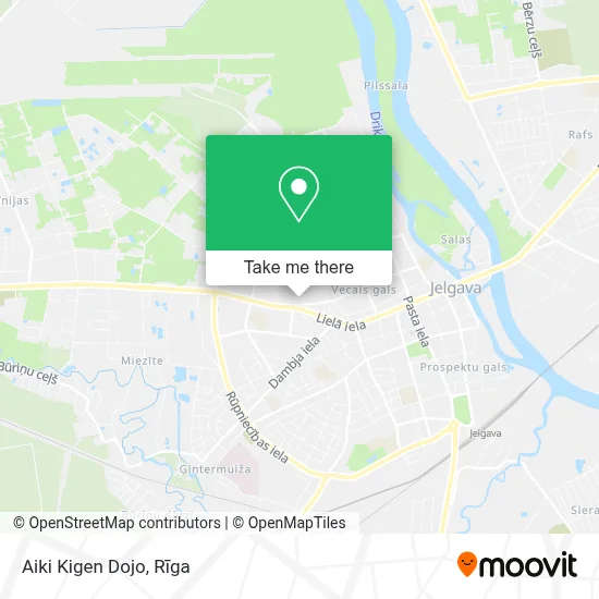 Aiki Kigen Dojo map