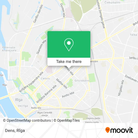 Dens map