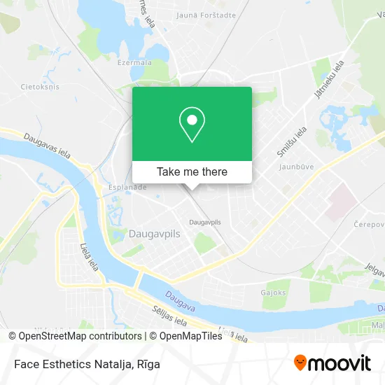 Face Esthetics Natalja map