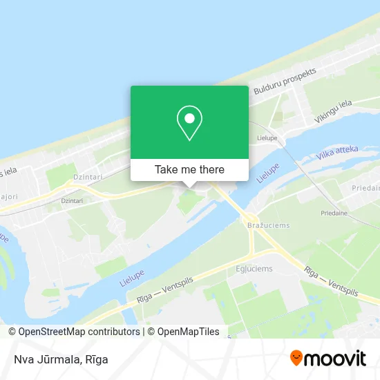 Nva Jūrmala map