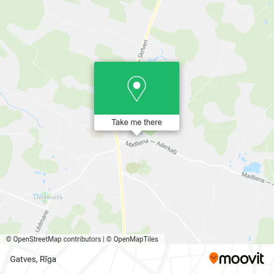 Gatves map