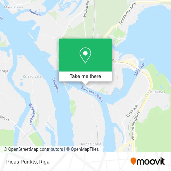 Picas Punkts map