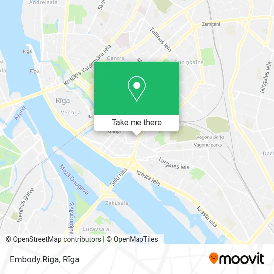 Embody.Riga map