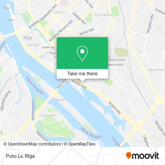 Puto.Lv map