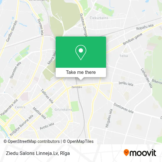 Ziedu Salons Linneja.Lv map