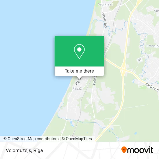 Velomuzejs map