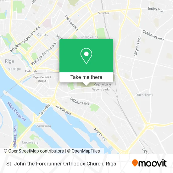 St. John the Forerunner Orthodox Church map