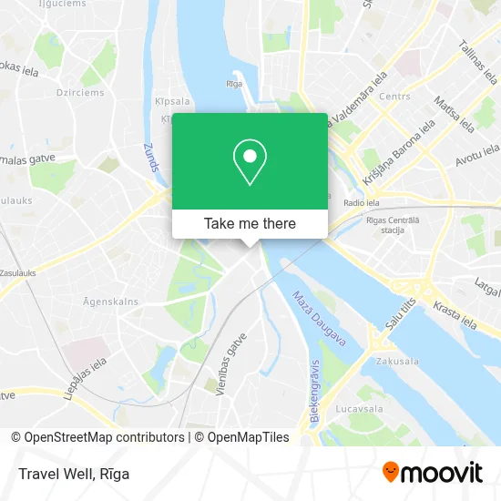 Travel Well map