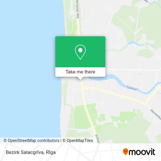 Bezirk Salacgrīva map