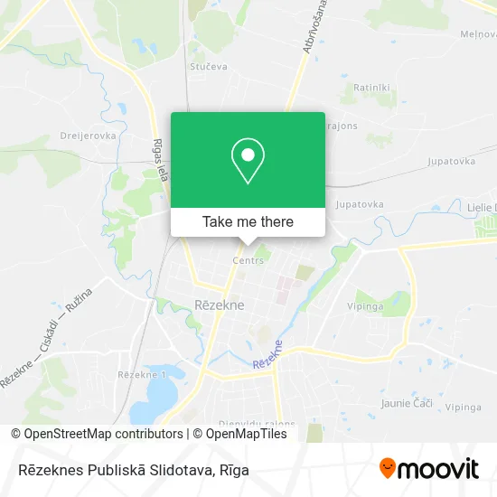 Rēzeknes Publiskā Slidotava map