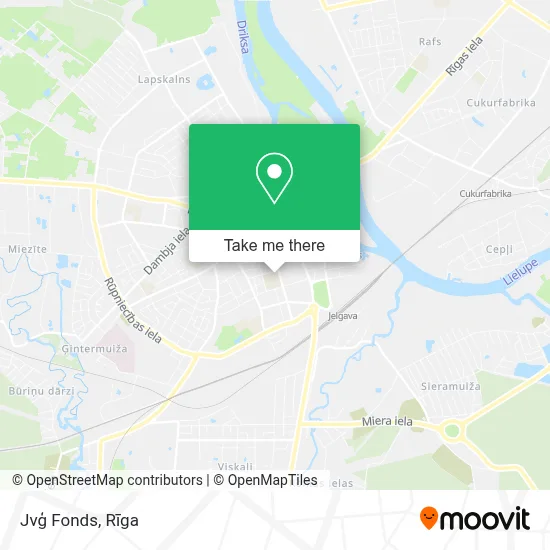 Jvģ Fonds map