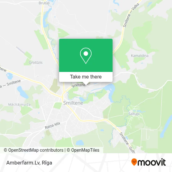 Amberfarm.Lv map