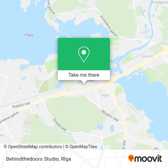 Behindthedoors Studio map