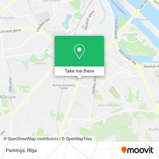 Parkings map