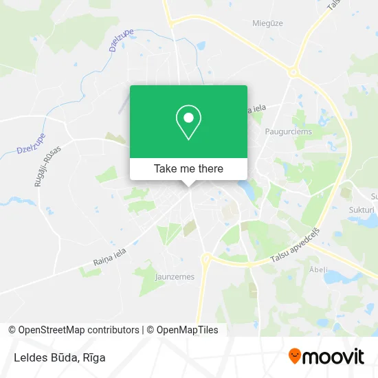 Leldes Būda map