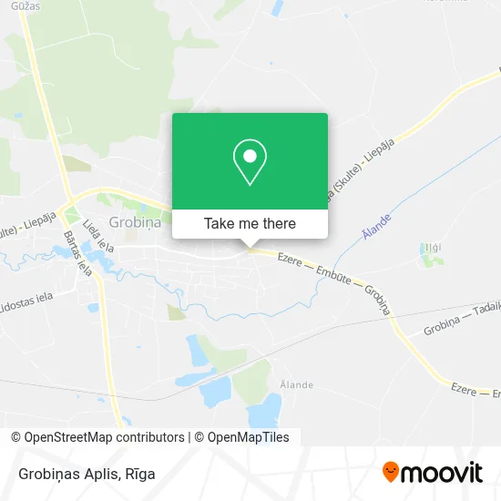 Grobiņas Aplis map