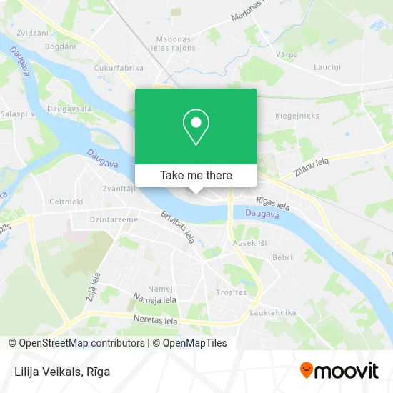Lilija Veikals map