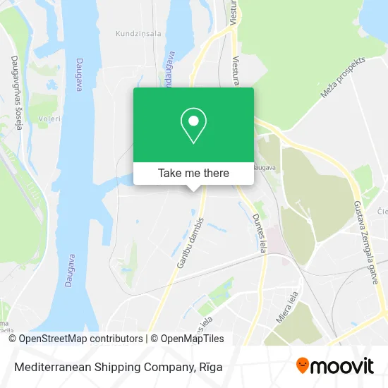 Mediterranean Shipping Company map